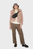 Pale pink poodle fur jacket_3