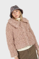 Pale pink poodle fur jacket_5