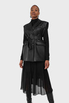 Black cashmere-wool blend light weight turtleneck_2
