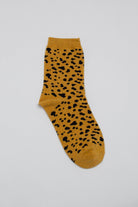 Yellow and black leopard socks_7