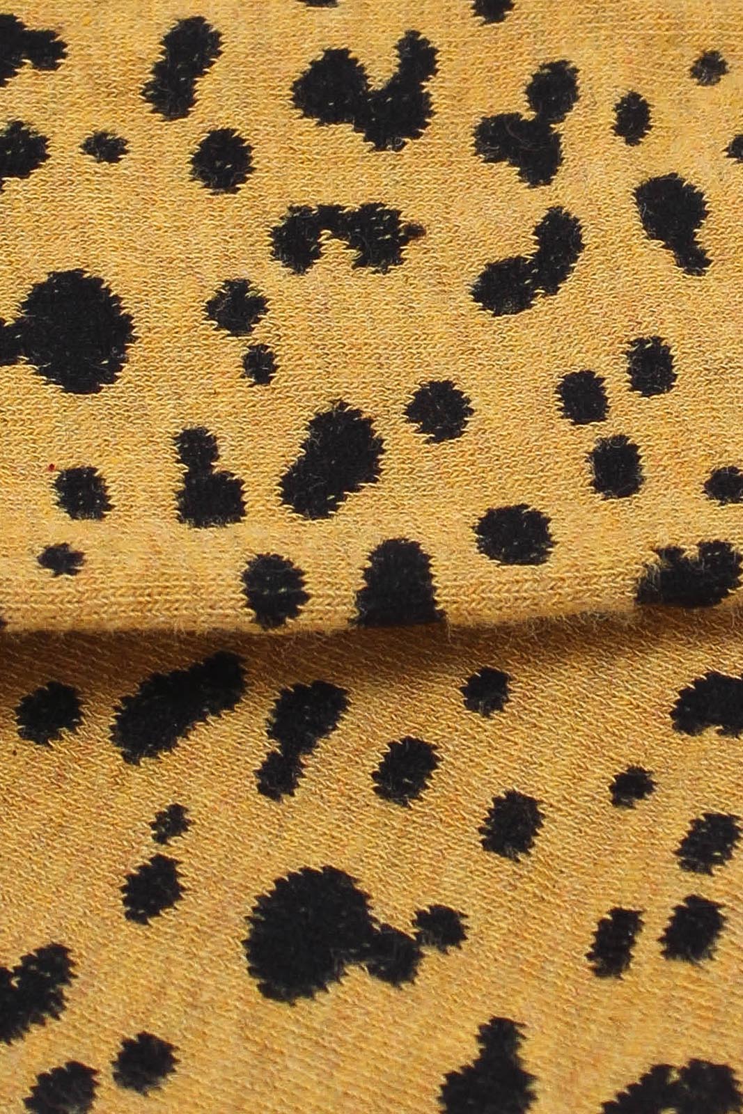 Yellow and black leopard socks_2