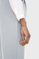 Mint green smart wide leg trousers_2