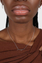 Charm necklace - Silver twig_1