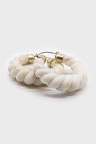 Ivory rope twist hoop earrings_1