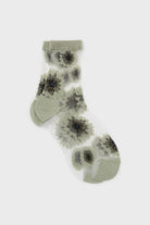 Daisy sheer socks - Set of 4_5