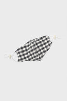 Black gingham face mask_2
