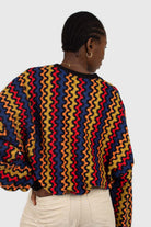 Bold red orange and blue zig-zag jumper_4