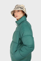 Ivory and black tie dye bucket hat_3