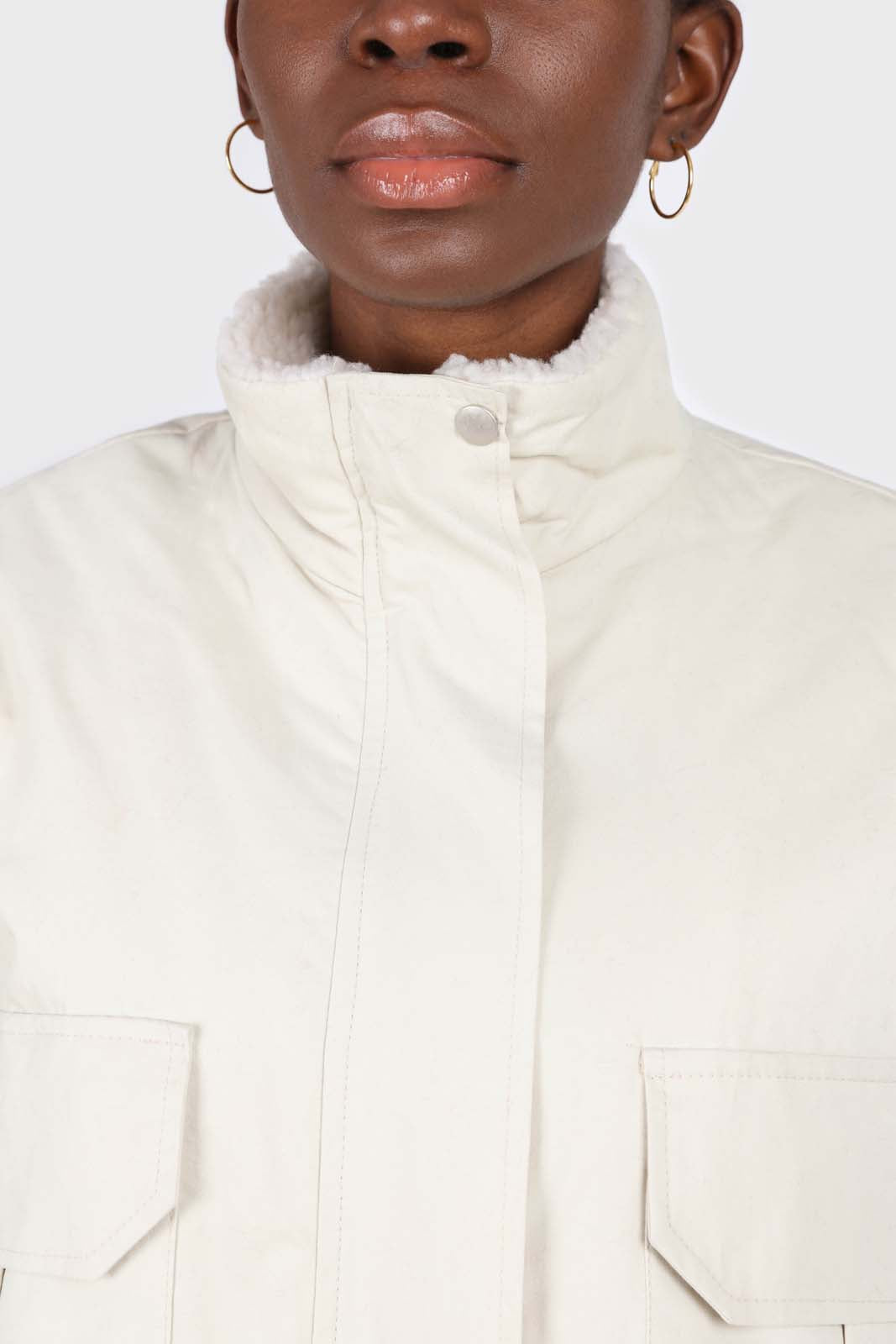 Ivory teddy lined patch pocket jacket_5