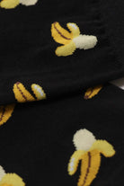 Black peeled banana socks_4