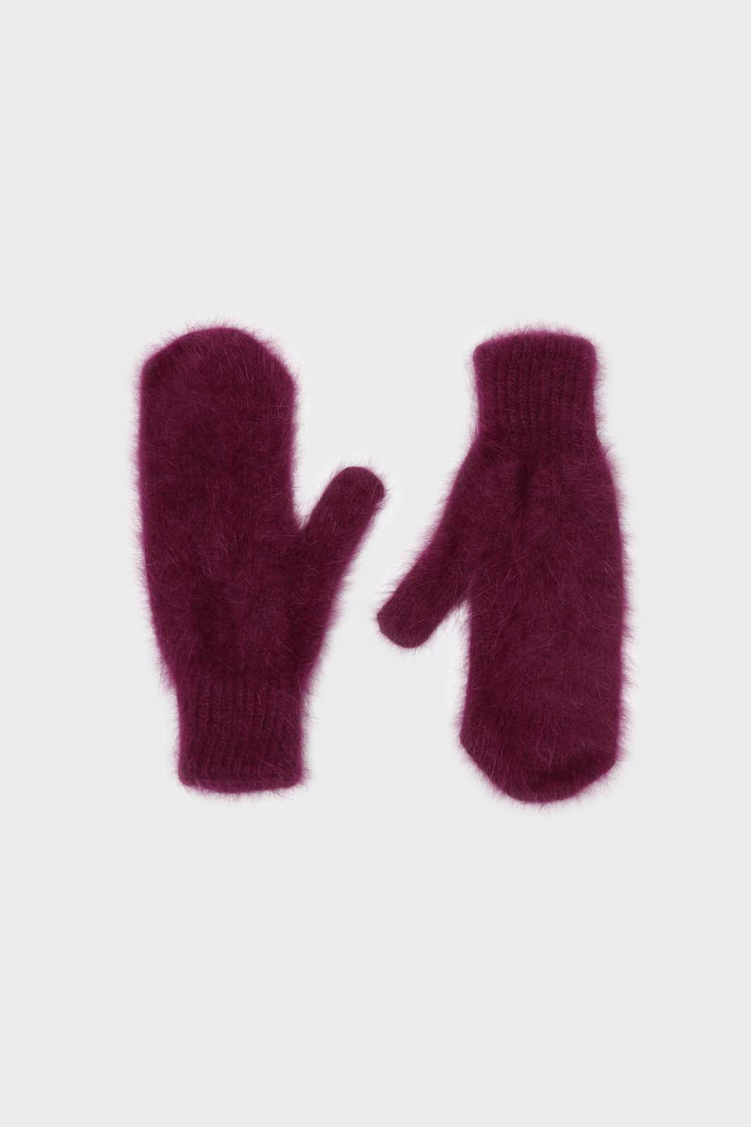 Plum mohair mittens_2
