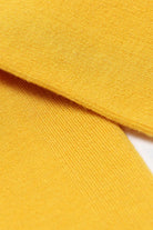 Yellow merino wool socks_2