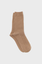 Light beige merino wool socks_1