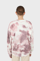 Pink tie dye loose fit sweatshirt_7