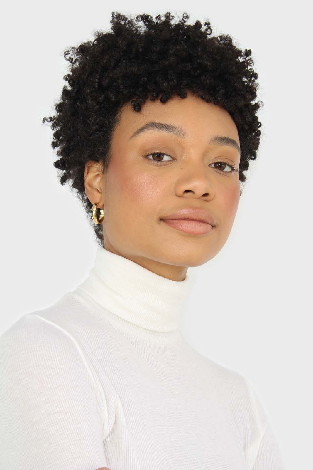 Ivory fine ribbed jersey turtleneck top_6