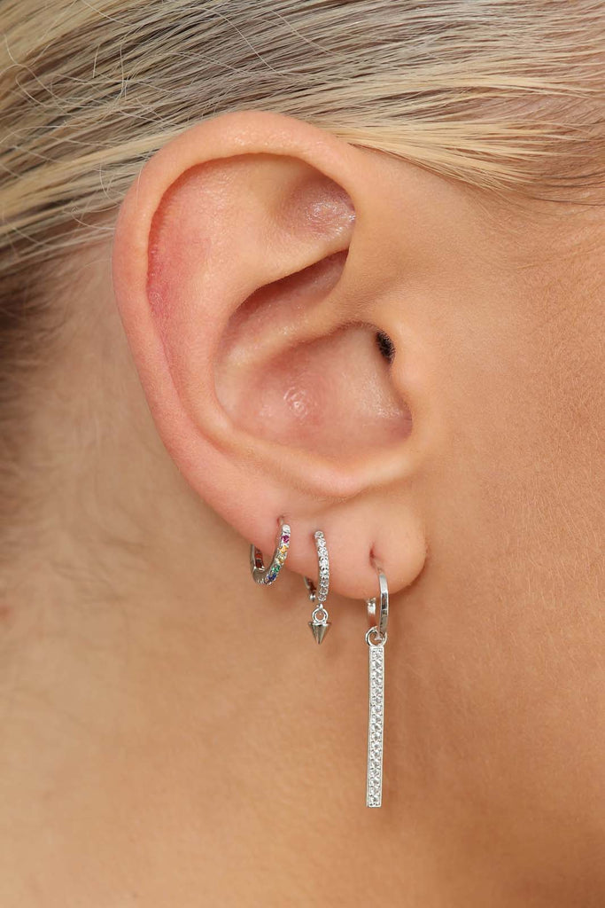 Silver dangling diamante bar hoop earrings_2
