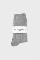Grey giant rib socks_4