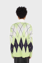 Light green and navy argyle cardigan_2