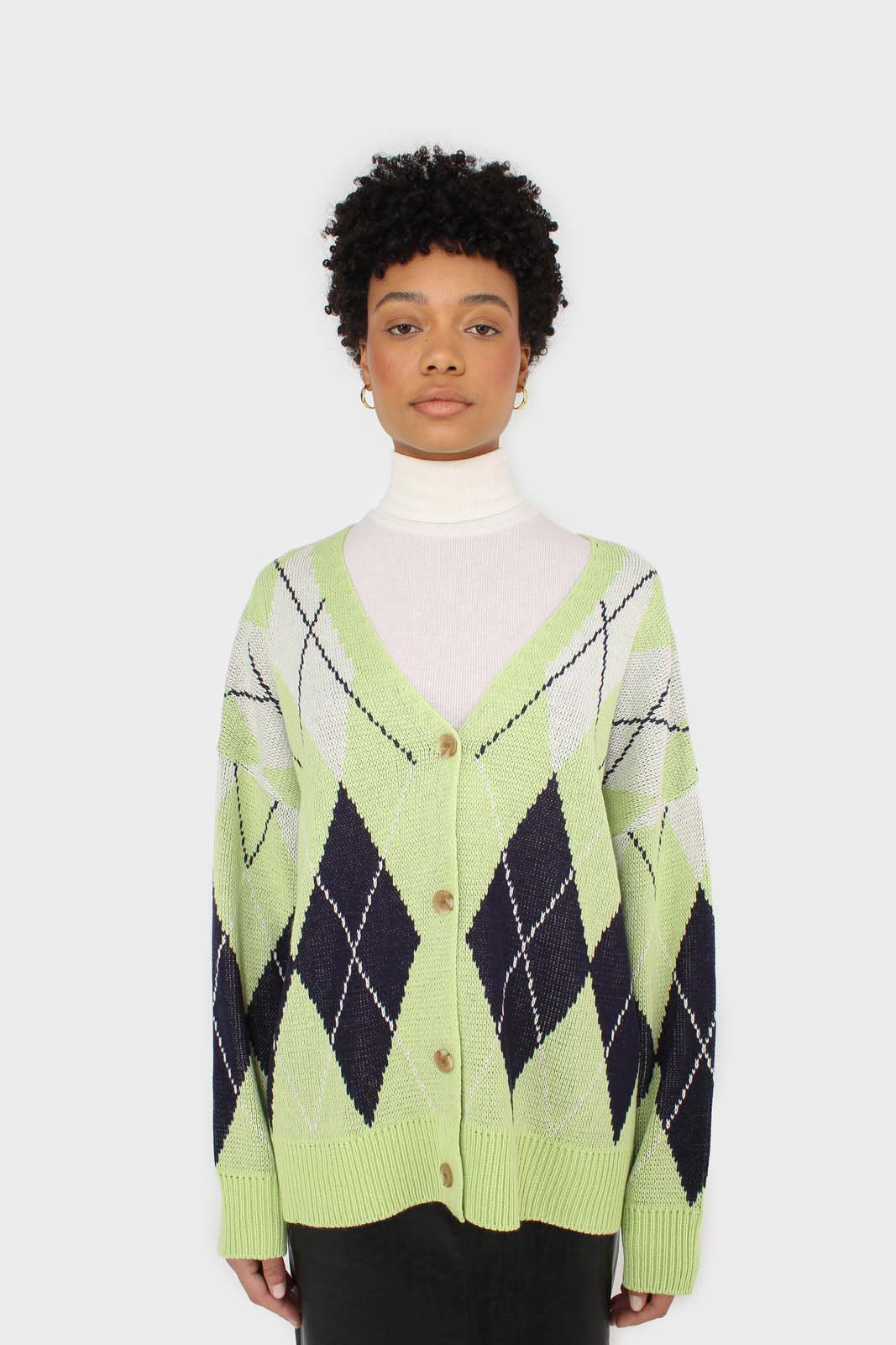 Light green and navy argyle cardigan_6