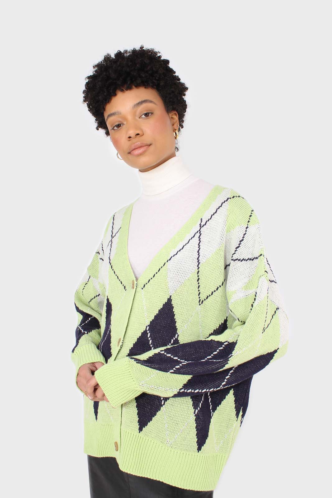 Light green and navy argyle cardigan_1