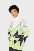 Light green and navy argyle cardigan_1