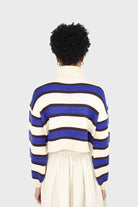 Ivory and cobalt blue bold striped turtleneck jumper_2
