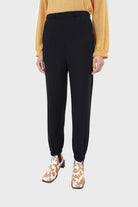 Black loose fit sweatpants_1