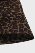 Brown mesh leopard print bucket hat_8