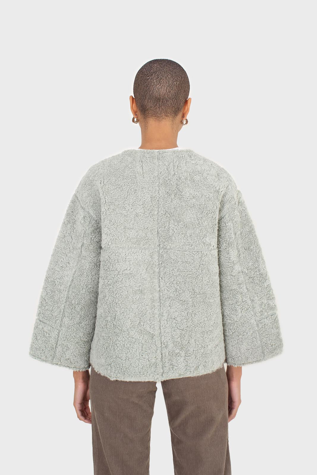 Mint oversized pocket teddy jacket_2