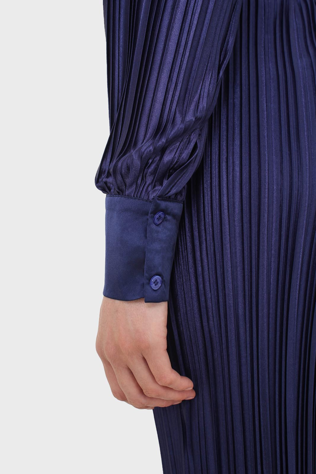 Navy micro pleat trousers_3