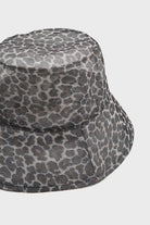 Grey mesh leopard print bucket hat_2