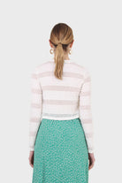 Ivory textured long sleeved top_2