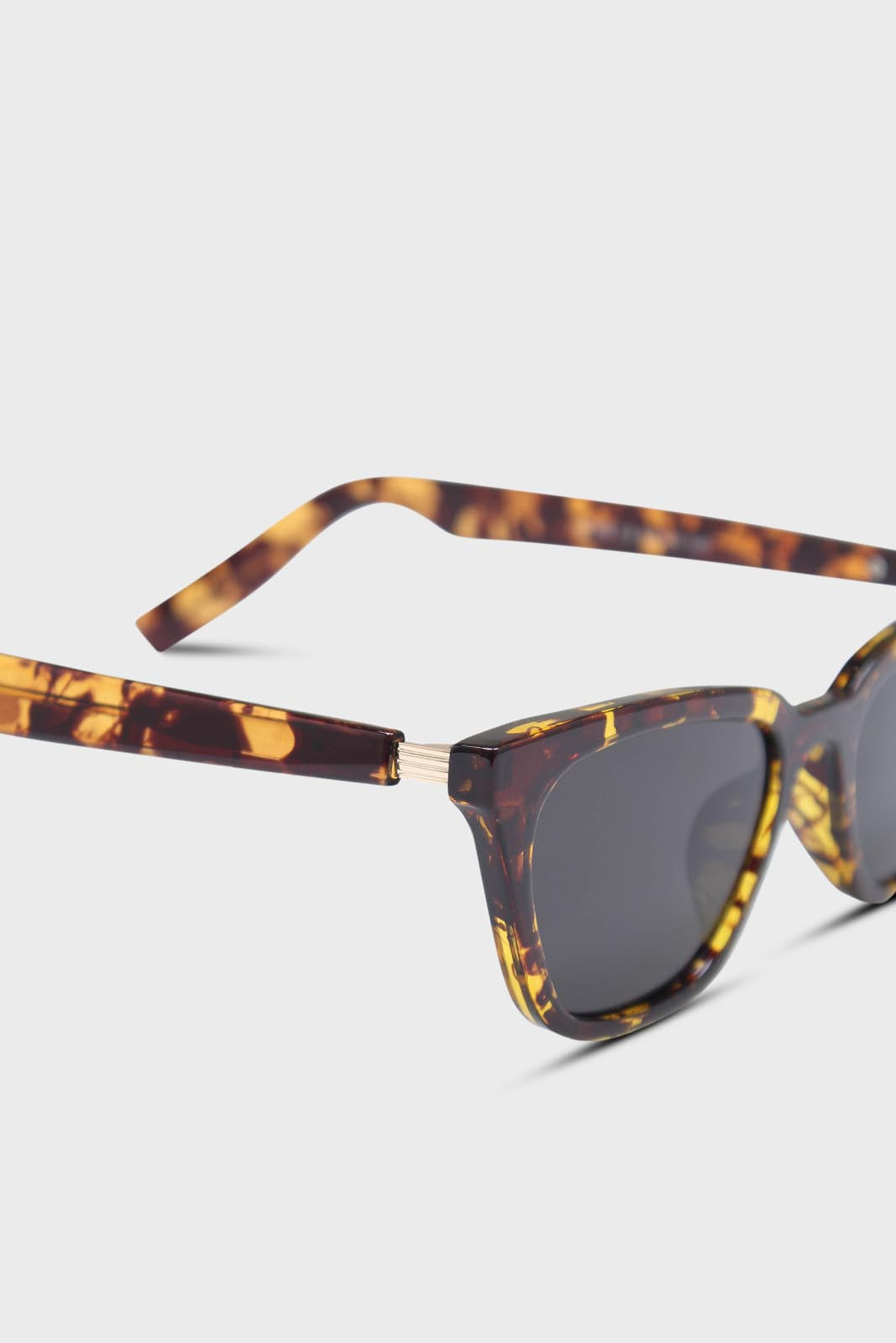 Tortoise shell classic cat eye sunglasses