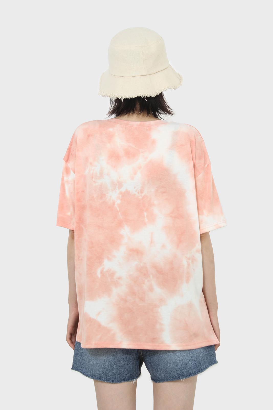 Pink and white tie dye t-shirt_2