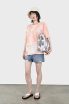 Pink and white tie dye t-shirt_9