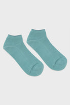 Mint texture ribbed ankle socks_3