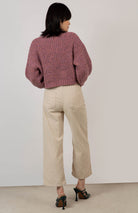 Ivory corduroy loose fit trousers - 229_5