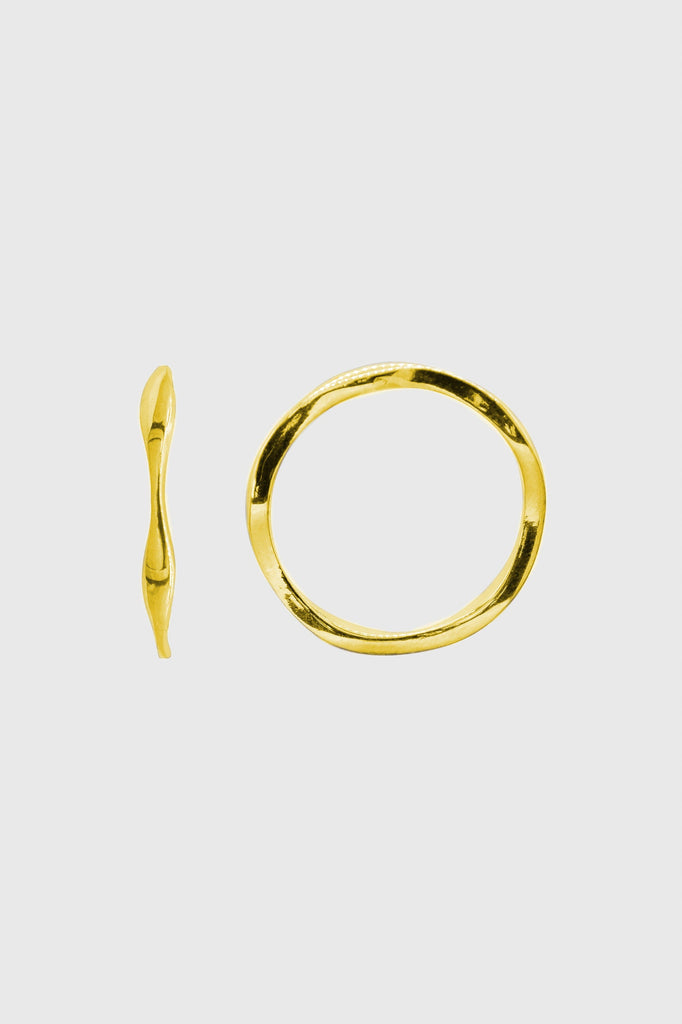Gold waves ring_1