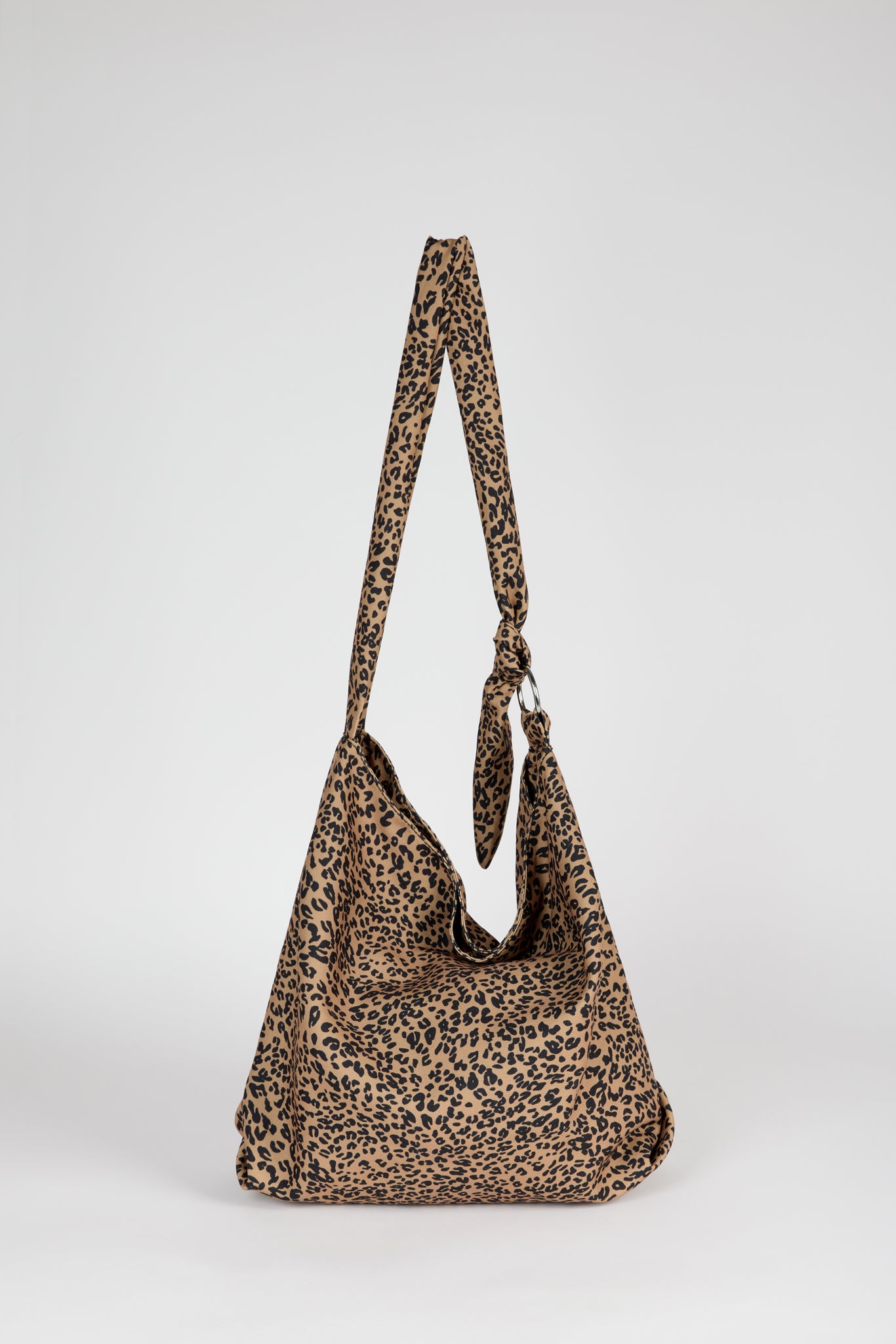 Brown leopard print slouchy shoulder bag_1