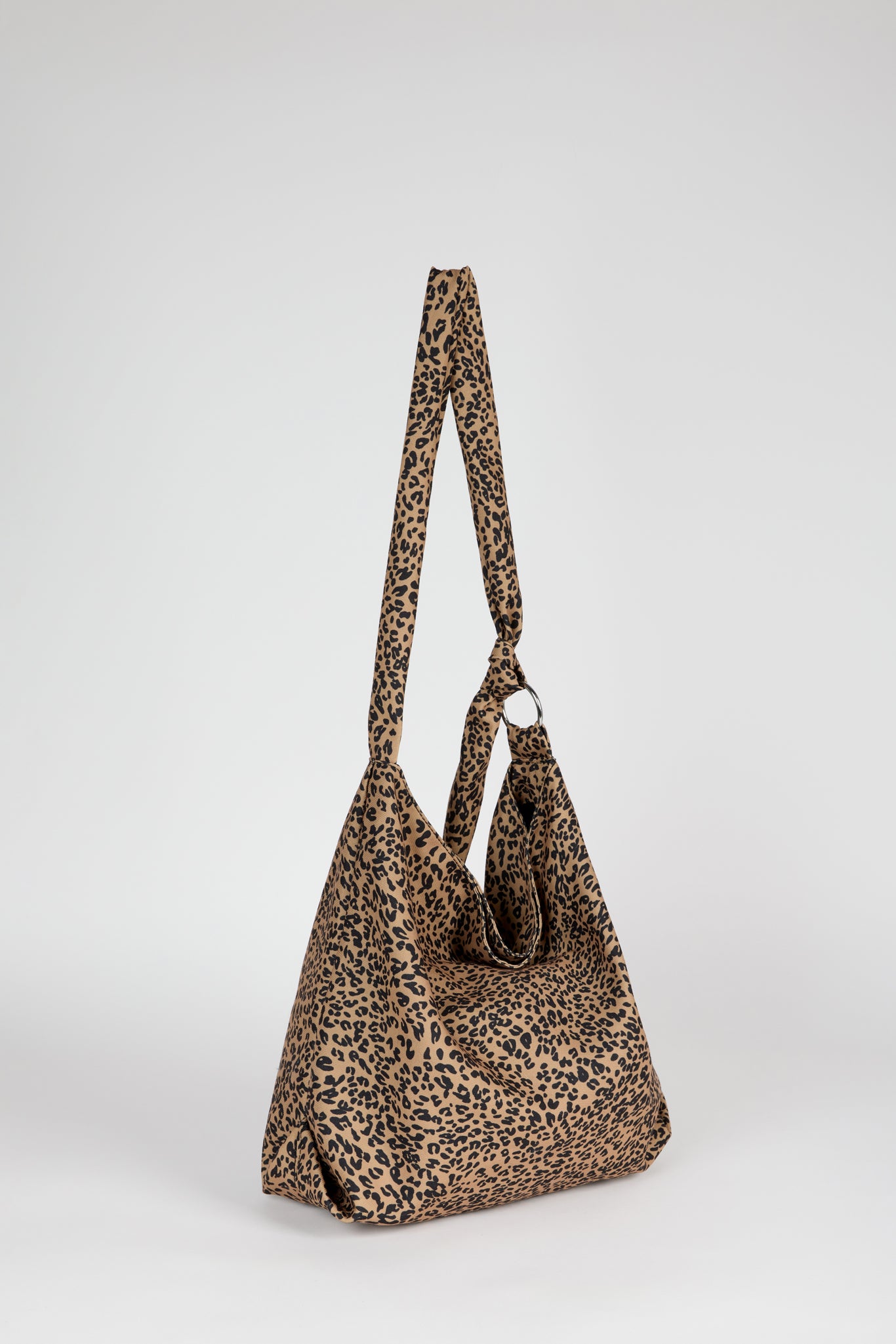 Brown leopard print slouchy shoulder bag_2