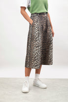 Beige bold leopard print culottes_1