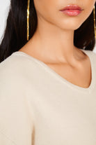 Beige smooth v neck jumper_4