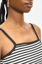 Black and ivory horizontal stripe strappy tank_3