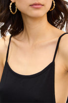 Black jersey low back dress_3