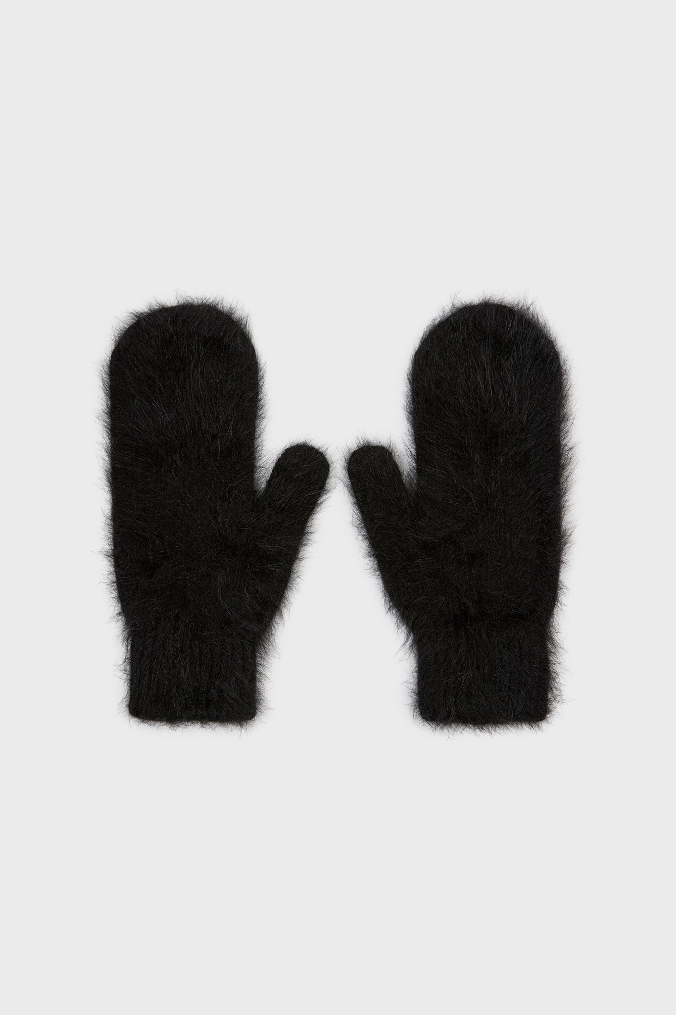 Black mohair mittens_2