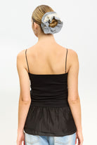 Black peplum tank_2