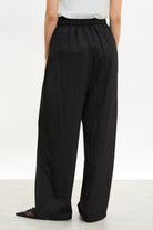 Black satin touch wide leg trousers_2