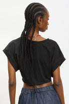 Black waist sleeveless tee_2