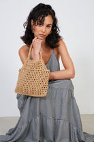 Black gingham tiered maxi dress_5