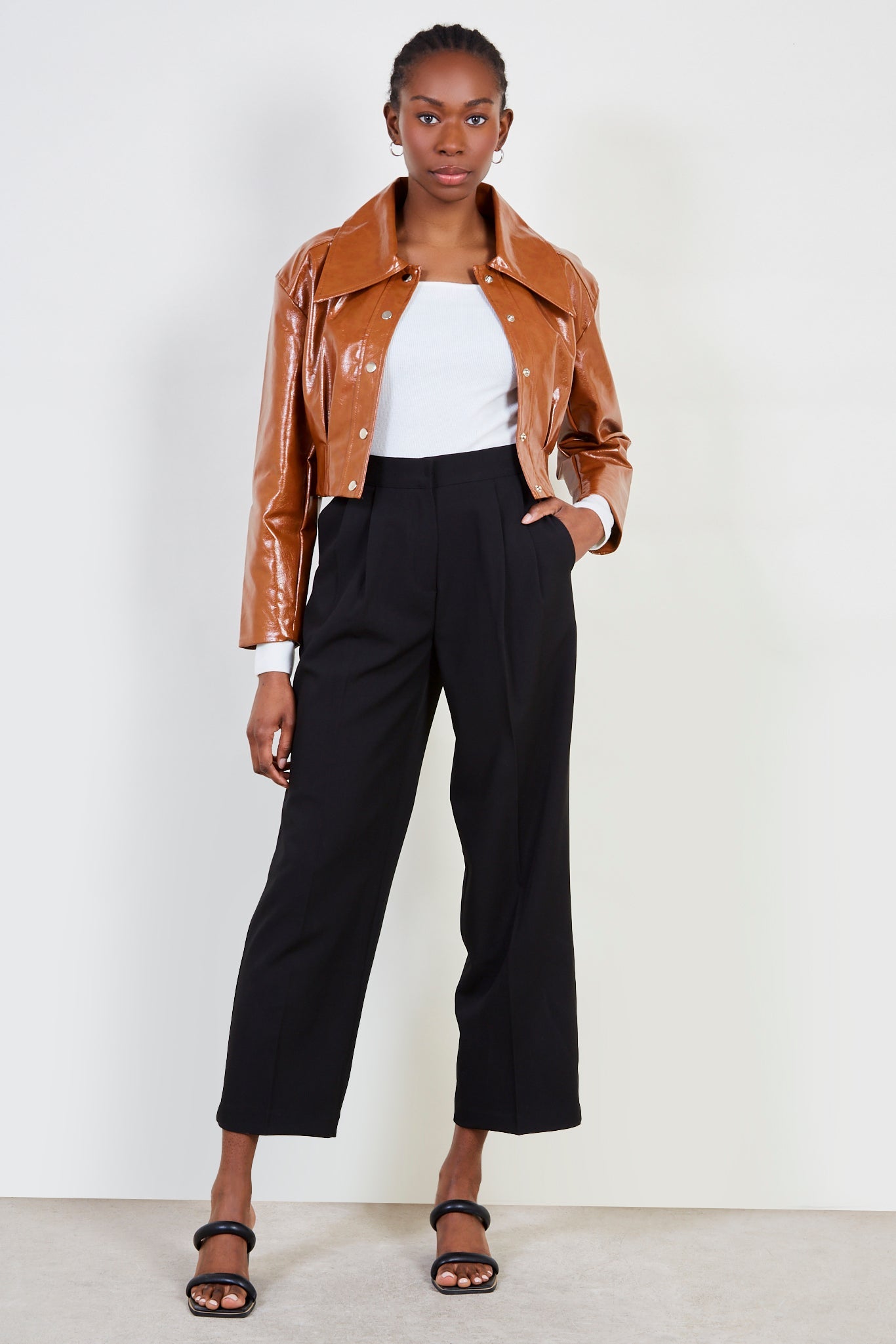 Black smart suit trousers_3